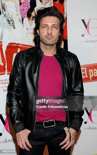 Spanish actor Jesus Olmedo attends the premiere of 'El Pastel de Boda', at Palafox cinema on May 11, 2010 in Madrid, Spain.