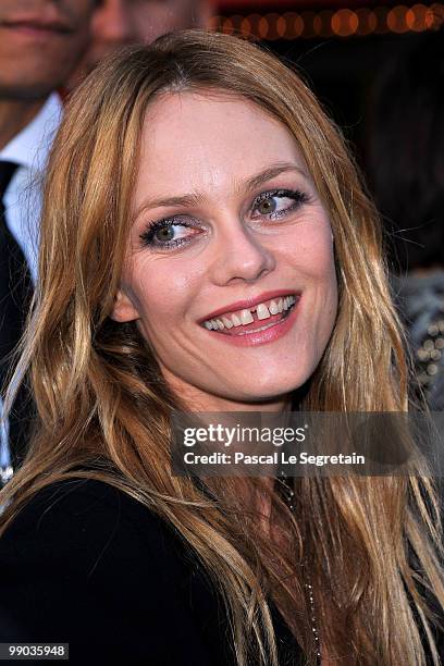 Singer Vanessa Paradis poses during the Chanel Cruise Collection Presentation on May 11, 2010 in Saint-Tropez, France.