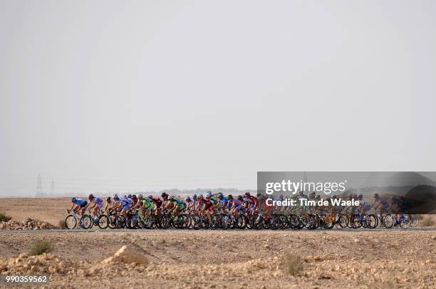 7Th Tour Of Qatar, Stage 4Illustration Illustratie, Peleton Peloton, Dessert Woestijn, Landscape Paysage Landschap /Khalifa Stadium - Al Khor...