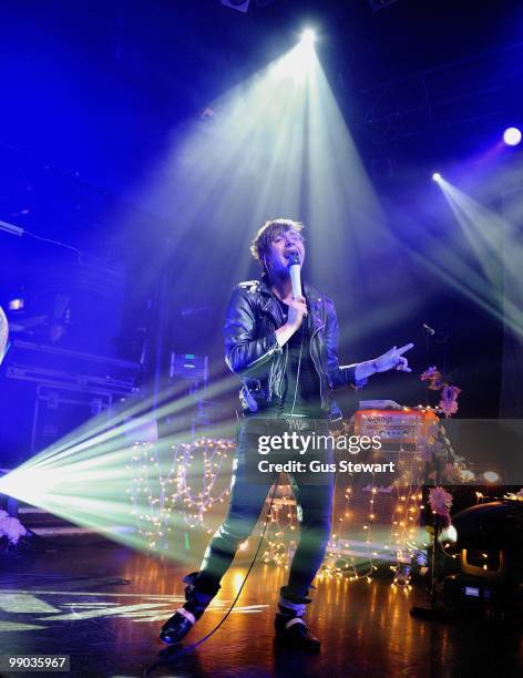 Aled Phillips of Kids in Glass Houses performs on stage at KOKO on May 11, 2010 in London, England.