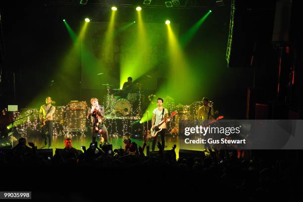 Kids in Glass Houses perform on stage at KOKO on May 11, 2010 in London, England.