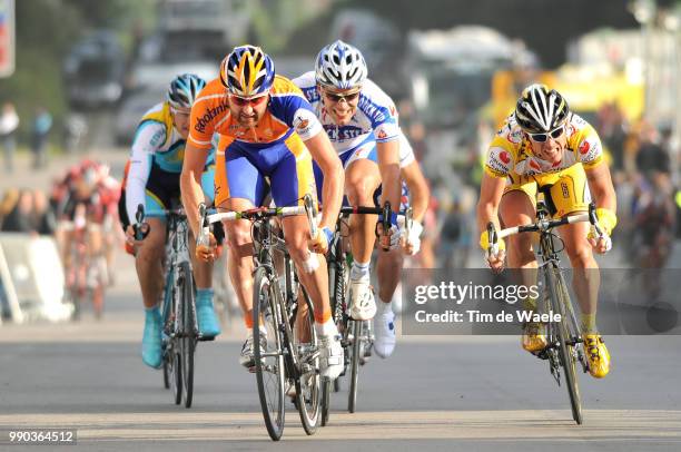 Tour Of Mallorca, Stage 2Arrival Sprint, Graeme Brown , Denis Flahaut , Gert Steegmans , Cala Millor - Son Servera Ronde Rit Etape, Tim De Waele