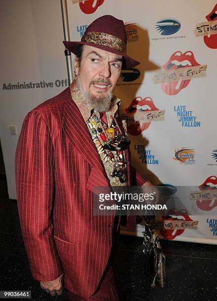 Musician/songwriter Dr. John arrives at a screening of The Rollling Stones new documentary "Stones in Exile" and the re-release of their album "Exile...
