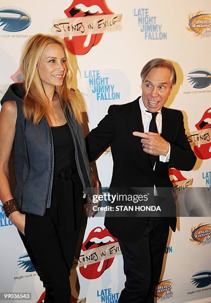 Fashion designer Tommy Hilfiger and wife Dee Ocleppo arrive at a screening of The Rollling Stones new documentary "Stones in Exile" and the...