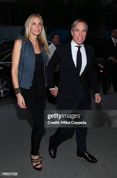 Tommy Hilfiger and wife Dee Ocleppo attend the re-release of The Rolling Stones' "Exile on Main St." album at The Museum of Modern Art on May 11,...