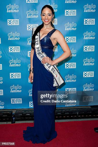 Miss Dominican Republic US Libell Duran attends the 2010 Cielo Latino Gala at Cipriani, Wall Street on May 11, 2010 in New York City.