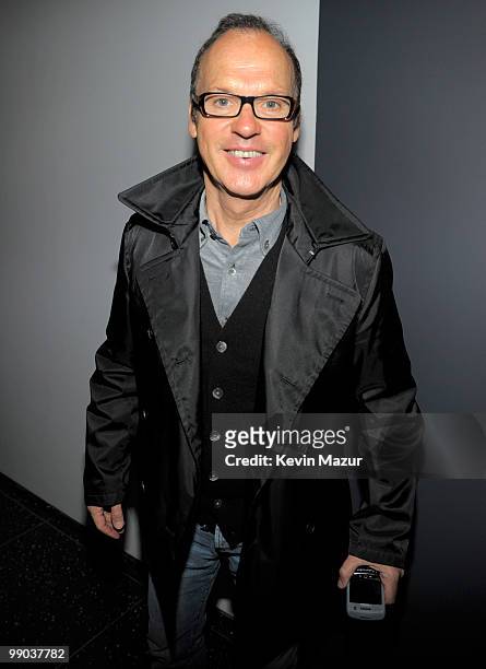 Exclusive* Michael Keaton attends the "Stones in Exile" screening at The Museum of Modern Art on May 11, 2010 in New York City. The documentary...