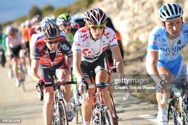 Paris - Nice, Stage 4Frank Schleck , Cadel Evans , Davide Rebellin , Mont?Limar - Station Du Mont Serein-Mont Ventoux Etape Rit, Tim De Waele