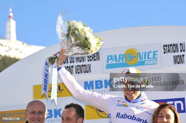 Paris - Nice, Stage 4Podium, Robert Gesink White Jersey, Celebration Joie Vreugde, Mont?Limar - Station Du Mont Serein-Mont Ventoux Etape Rit, Tim De...