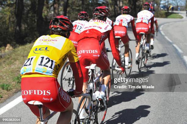 Paris - Nice, Stage 4Illustration Illustratie, Sylvain Chavanel Yellow Jersey, Team Cofidis /Mont?Limar - Station Du Mont Serein-Mont Ventoux Etape...