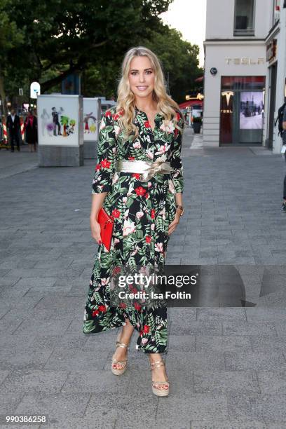 German actress Lara-Isabelle Rentinck during the Bunte New Faces Night at Grace Hotel Zoo on July 2, 2018 in Berlin, Germany.