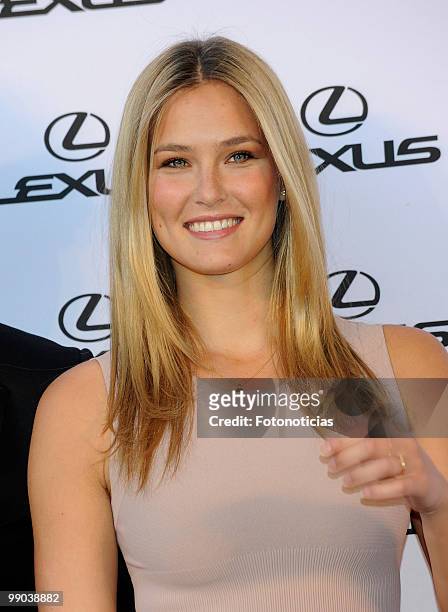 Model Bar Refaeli hosts a 'Lexus' party, at the Villamagna Hotel on May 11, 2010 in Madrid, Spain.