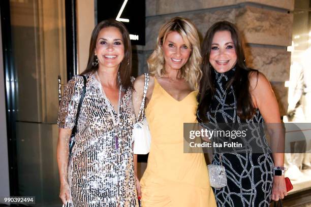 Gitta Saxx and guests during the Bunte New Faces Night at Grace Hotel Zoo on July 2, 2018 in Berlin, Germany.