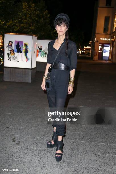 Designer Esther Perbandt during the Bunte New Faces Night at Grace Hotel Zoo on July 2, 2018 in Berlin, Germany.