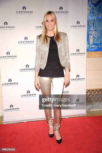 Actress Leslie Bibb attends Lighthouse International's A Posh Affair gala at The Oak Room on May 11, 2010 in New York City.