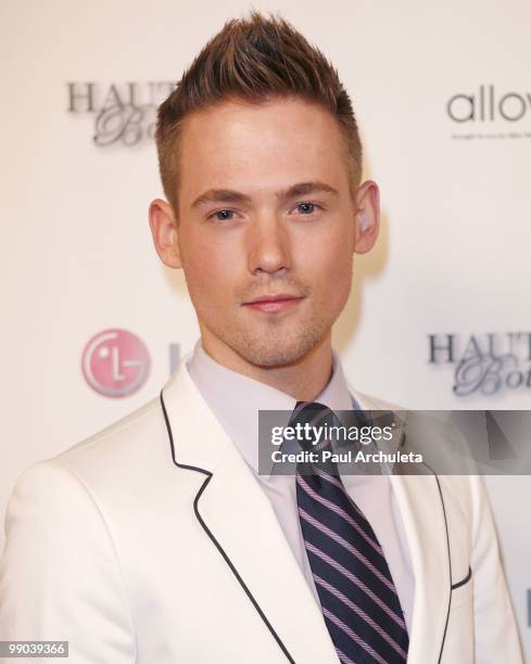 Actor Stephen Michael Kane arrives at the "Haute And Bothered" Season 2 Launch Party at Thompson Hotel on May 10, 2010 in Beverly Hills, California.