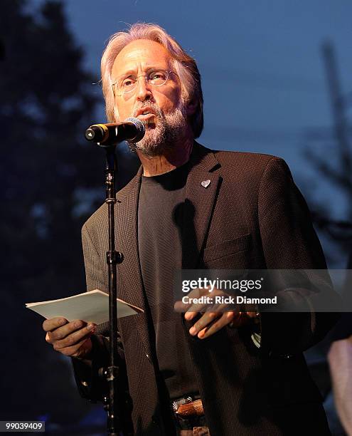 The Recording Academy's President/CEO Neil Portnow at the 12th Annual GRAMMY Block Party - MusiCares Nashville Flood Relief at Owen Bradley Park on...