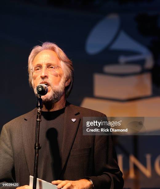 The Recording Academy's President/CEO Neil Portnow at the 12th Annual GRAMMY Block Party - MusiCares Nashville Flood Relief at Owen Bradley Park on...