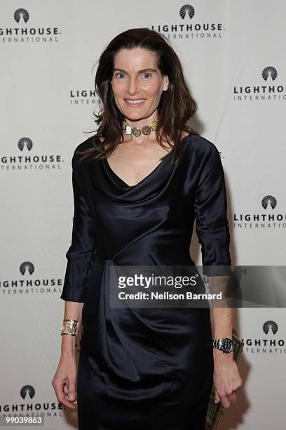 Jennifer Creel attends the kick-off dinner for Lighthouse International's POSH Fashion sale at the Oak Room on May 11, 2010 in New York City.