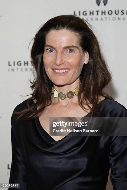 Jennifer Creel attends the kick-off dinner for Lighthouse International's POSH Fashion sale at the Oak Room on May 11, 2010 in New York City.