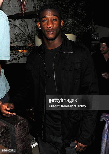 Antrel Rolle of the New York Giants attends The Stanton Social 5 Year Anniversary at The Stanton Social on May 12, 2010 in New York City.