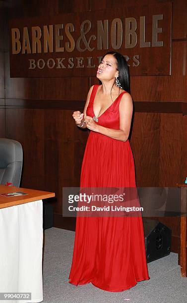 Actress Victoria Rowell attends a signing for her book "Secrets of a Soap Opera Diva" at Barnes & Noble Booksellers at The Grove on May 11, 2010 in...