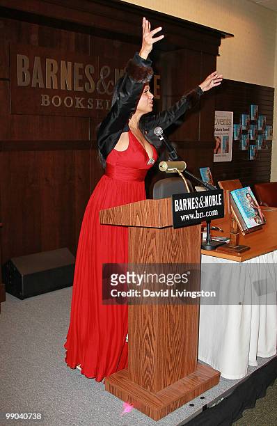 Actress Victoria Rowell attends a signing for her book "Secrets of a Soap Opera Diva" at Barnes & Noble Booksellers at The Grove on May 11, 2010 in...