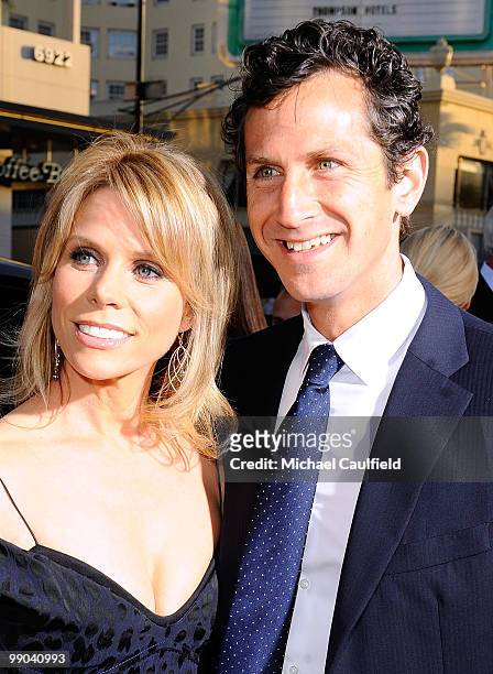 Actress Cheryl Hines and President of Worldwide Production and Aquisitions, Summit Entertainment, Erik Feig arrive at the Los Angeles premiere of...