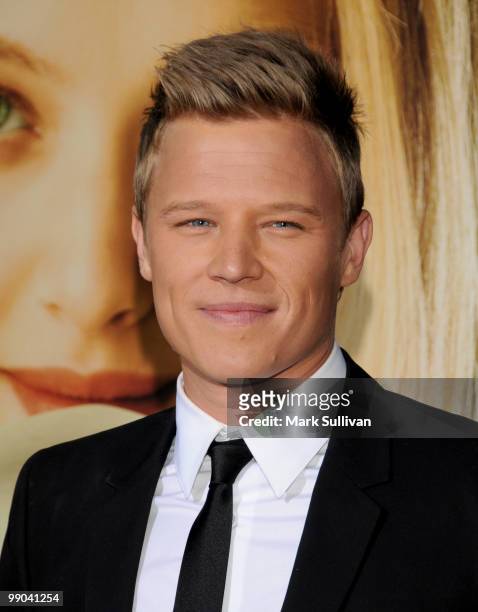 Actor Chris Egan arrives for the Los Angeles premiere of "Letters To Juliet" at Grauman's Chinese Theatre on May 11, 2010 in Hollywood, California.