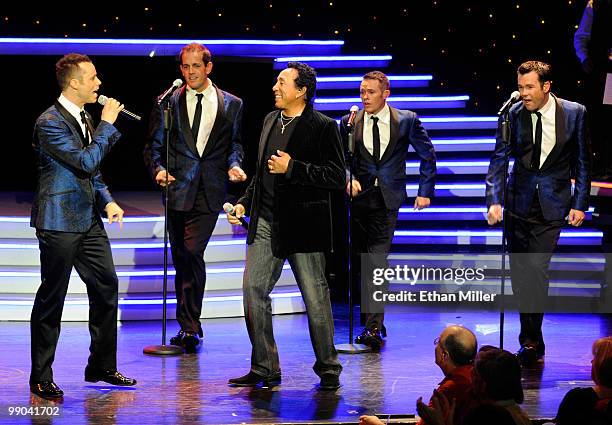 Motown legend Smokey Robinson joins Australian vocal group Human Nature Andrew Tierney, Toby Allen, Michael Tierney and Phil Burton as they perform...