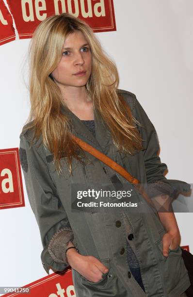 French actress Clemence Poesy attends 'El Pastel de Boda' photocall, at Palafox cinema on May 11, 2010 in Madrid, Spain.