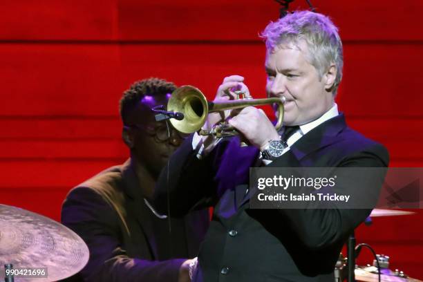 Chris Botti performs during the 2018 Montreal International Jazz Festival at Symphonic House of Montreal on July 2, 2018 in Montreal, Canada.