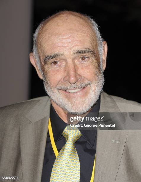 Actor Sir Sean Connery attends the special tribute and presentation of the prestigious Career Achievement Award at the 6th Annual Bahamas Film...