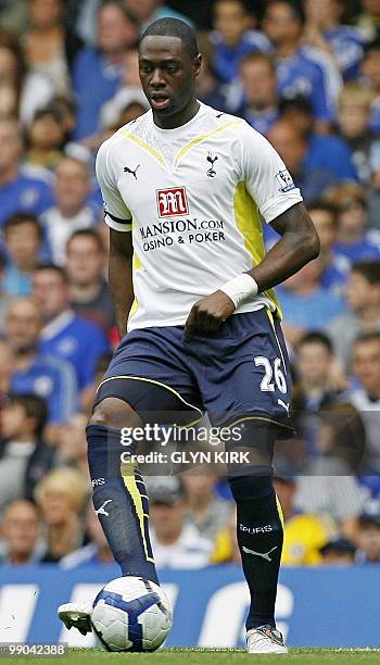 File photo shows Tottenham Hotpurs' English defender Ledley King in action during their English Premier League football match against Chelsea at...