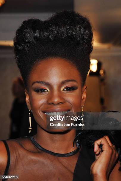 Shingai Shoniwa of the Noisettes attends the Sony Radio Academy Awards held at The Grosvenor House Hotel on May 10, 2010 in London, England.