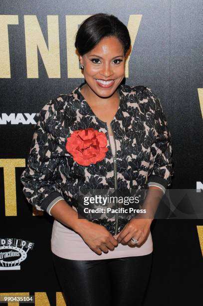 Sheinelle Jones attends Whitney New York Screening at the Whitby Hotel.