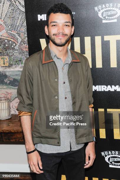 Justice Smith attends Whitney New York Screening at the Whitby Hotel.
