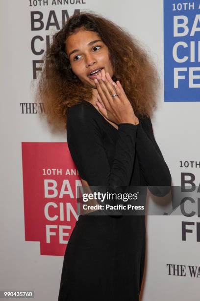 Helena Howard attends 10th annual BAMcinemaFest closing night screening of Madeline's Madeline at BAM Harvey Theater.