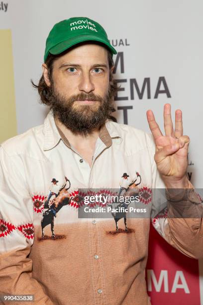 Kentucker Audley attends 10th annual BAMcinemaFest closing night screening of Madeline's Madeline at BAM Harvey Theater.