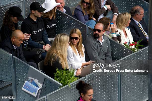 Bar Refaeli attends the Mutua Madrilena Madrid Open tennis tournament on May 11, 2010 in Madrid, Spain.