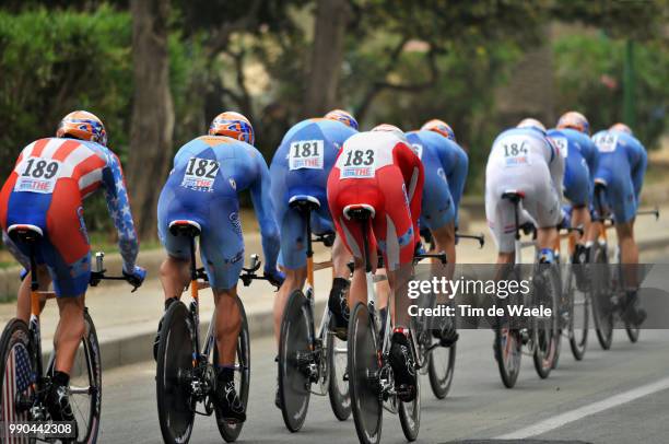 91St Giro D'Italia, Stage 1Team Slipstream , Illustration Illustratie, Backstedt Magnus , Dean Julian , Hesjedal Ryder , Millar David , Mc Carty...