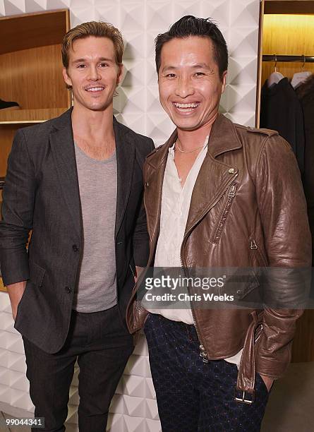Actor Ryan Kwanten and designer Phillip Lim attend the 3.1 Phillip Lim Men's Fall 2010 preview dinner on May 11, 2010 in West Hollywood, California.