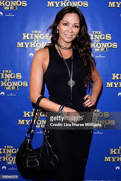 Tania Zaetta attends the premiere of "The Kings of Mykonos: Wog Boy 2" at Event Cinemas Bondi Junction on May 12, 2010 in Sydney, Australia.
