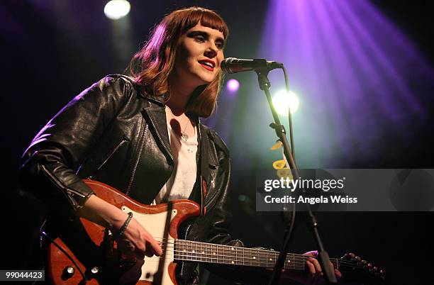 Kate Nash performs at El Rey Theatre on May 11, 2010 in Los Angeles, California.