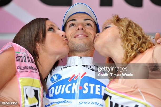 Giro Italia, Stage 10Podium, Visconti Giovanni White Youngster Jersey, Celebration Joie Vreugde /Pesaro - Urbino , Time Trial Contre La Montre...