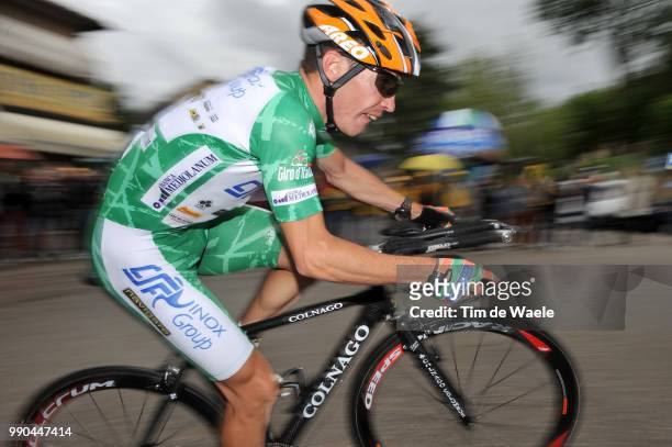 Giro Italia, Stage 10Manuel Sella Green Jersey /Pesaro - Urbino , Time Trial Contre La Montre Tijdrit, Tour Of Italy, Ronde Van Italie, Etape Rit...