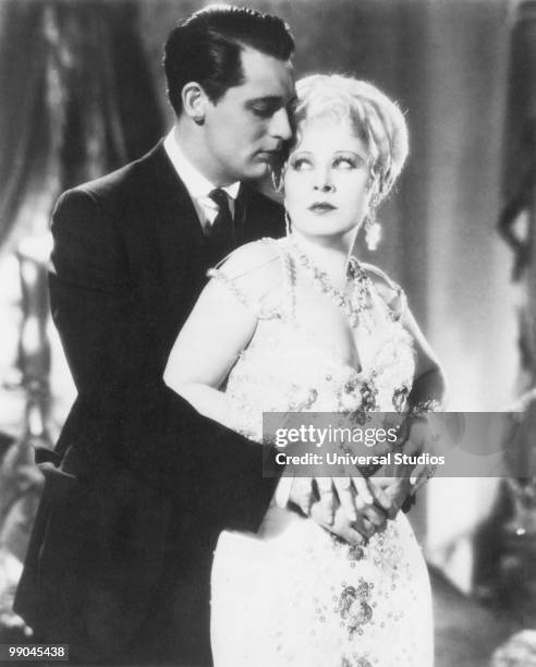 British-American actor Cary Grant stars with Mae West in the film 'She Done Him Wrong', 1933.