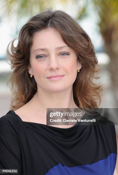 Jury member Giovanna Mezzogiorno attends the Jury Photocall at the Palais des Festivals during the 63rd Annual Cannes International Film Festival on...