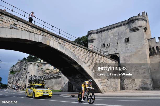 Dauphine Libere, Prologuede La Fuente David , Illustration Illustratie, Avignon Castle Chateau Kasteel, Bridge Pont Brug , Le Pontet - Avignon /Time...