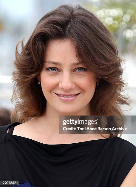 Juror Giovanna Mezzogiorno attends the Jury Photocall at the Palais des Festivals during the 63rd Annual Cannes International Film Festival on May...
